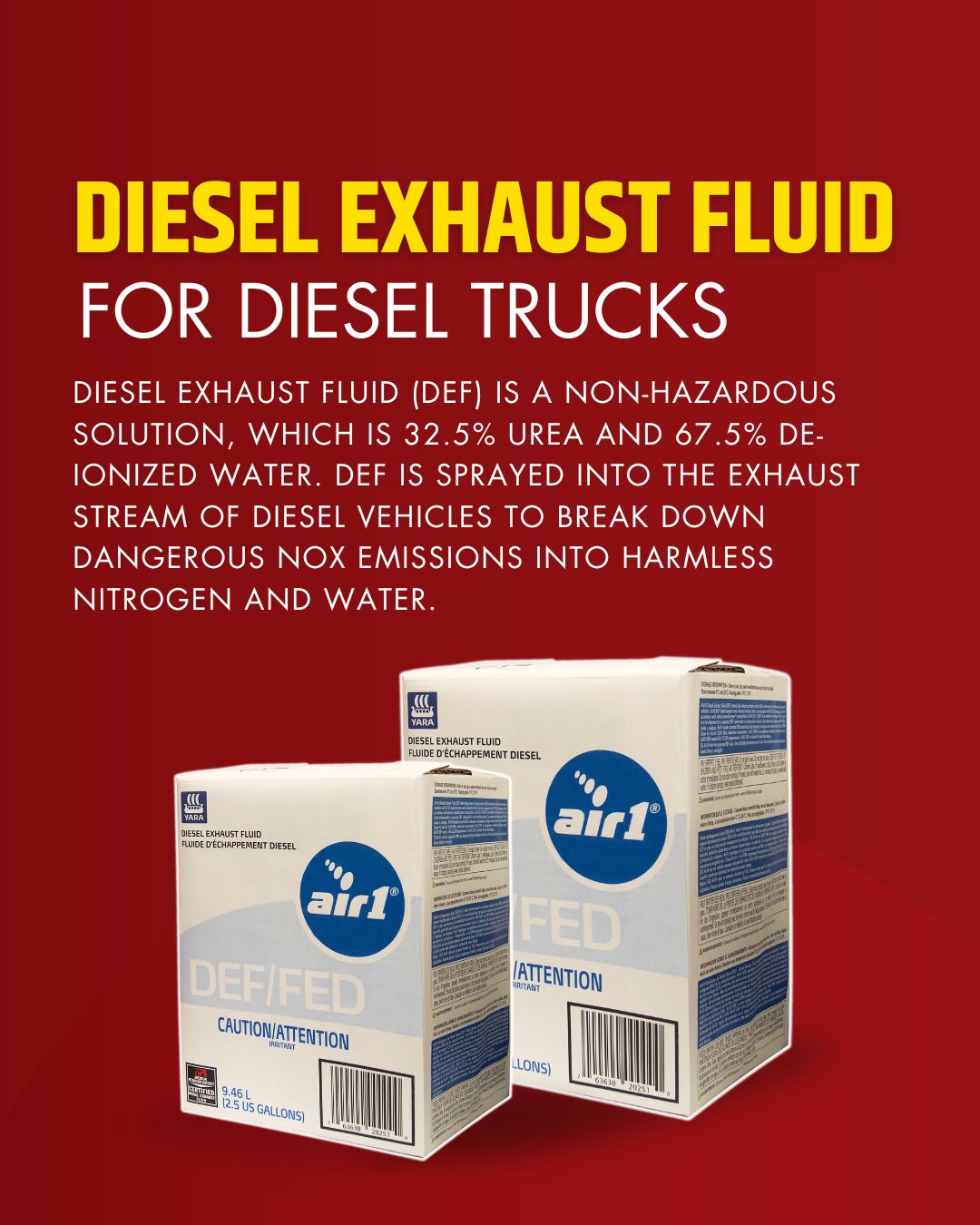 DIESEL EXHAUST FLUID